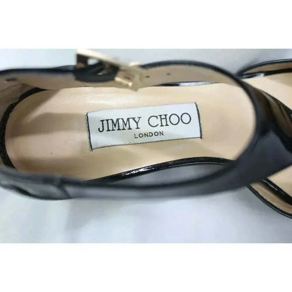 ladies JIMMY CHOO London wedges size 36.5 - Picture 10 of 10